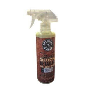 3 Chemical Guys Leather Quick Detailer Spray 16 Fl Oz - Cleans Restores & Protec